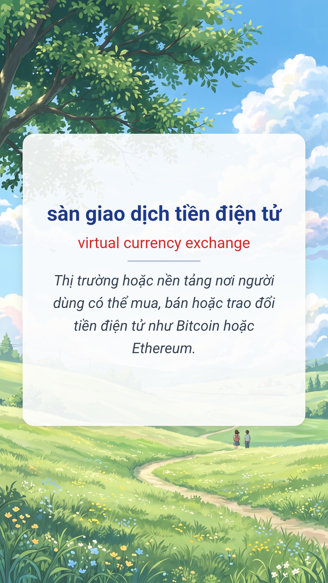 sàn giao dịch tiền điện tử tiếng Anh là virtual currency exchange Hình minh hoạ "sàn giao dịch tiền điện tử" tiếng Anh là "virtual currency exchange"