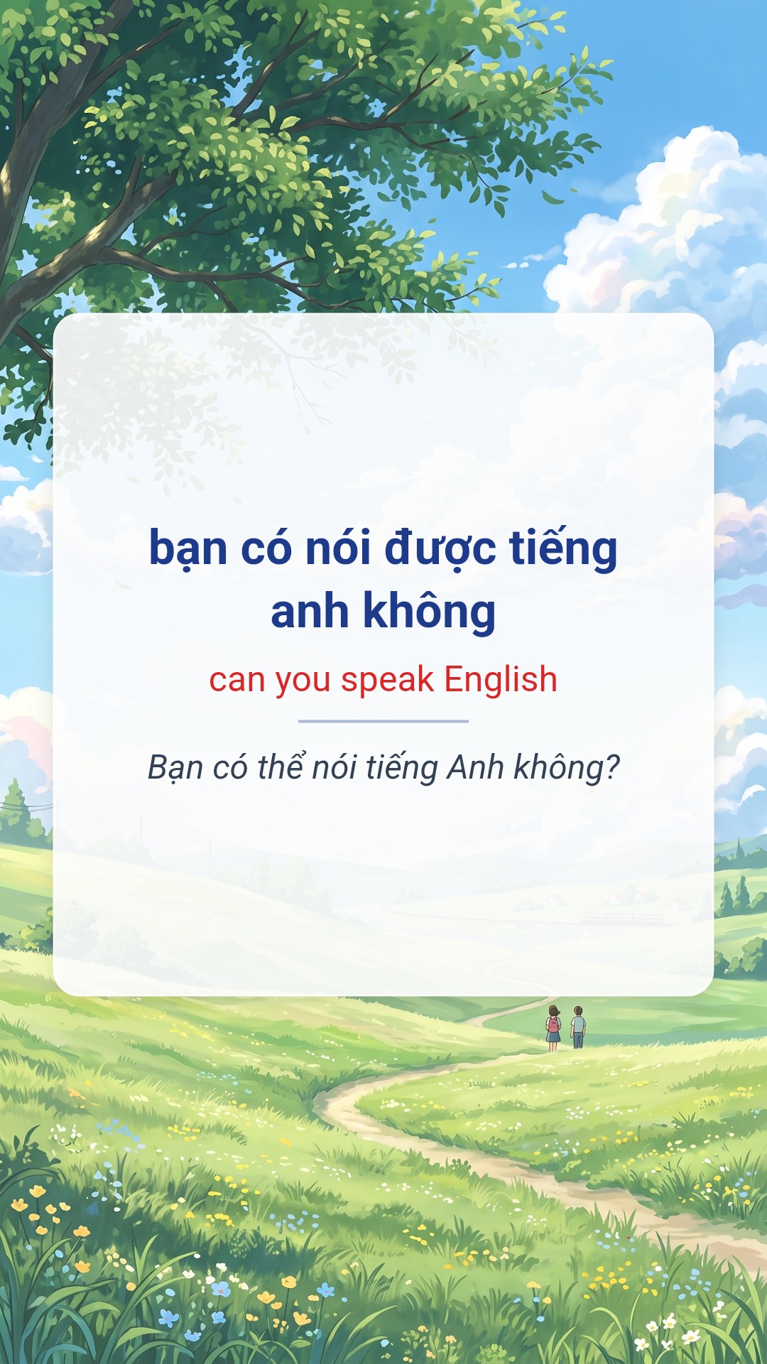 bạn có nói được tiếng anh không tiếng Anh là can you speak English Hình minh hoạ "bạn có nói được tiếng anh không" tiếng Anh là "can you speak English"