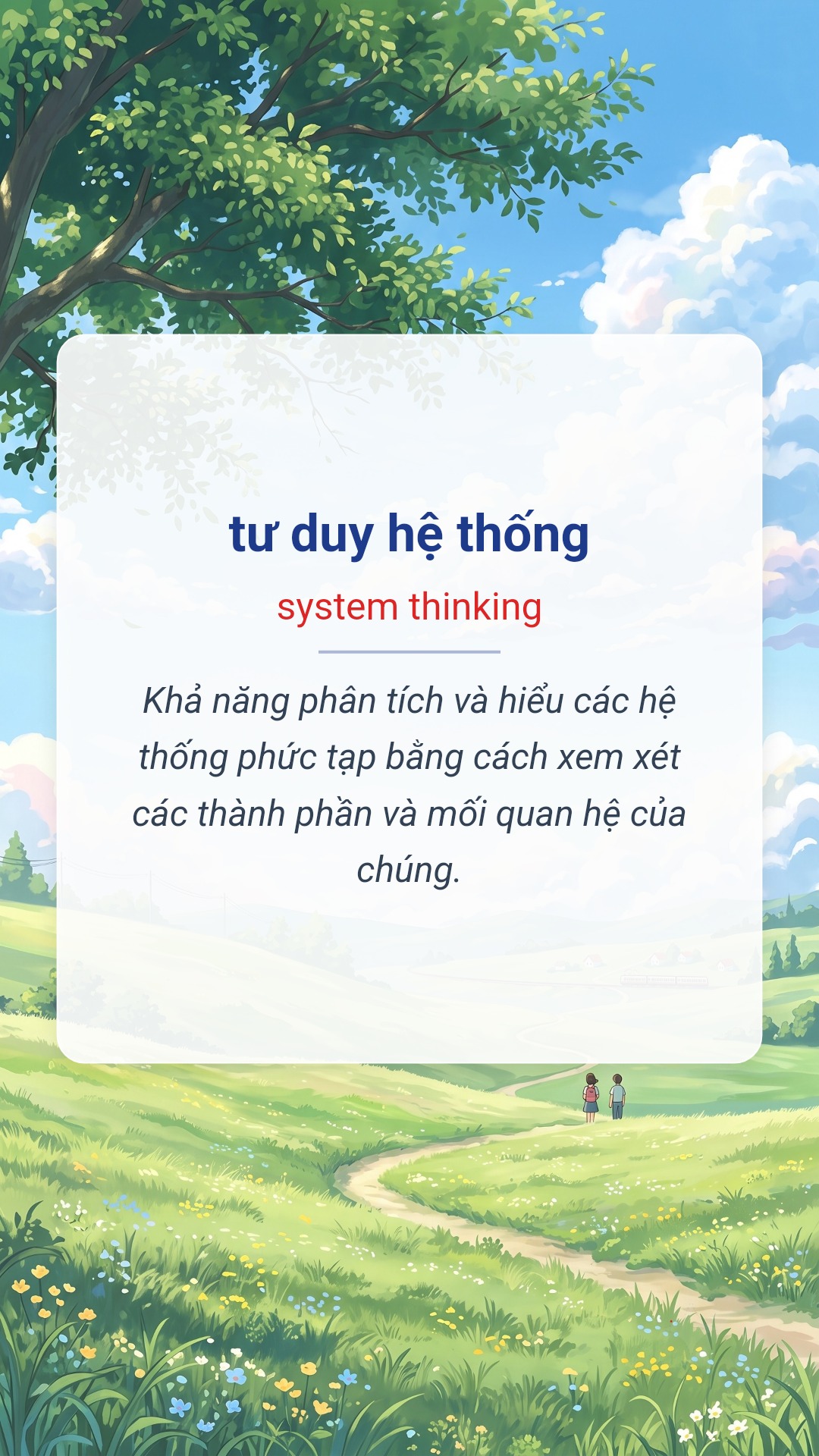 tư duy hệ thống tiếng Anh là system thinking Hình minh hoạ "tư duy hệ thống" tiếng Anh là "system thinking"