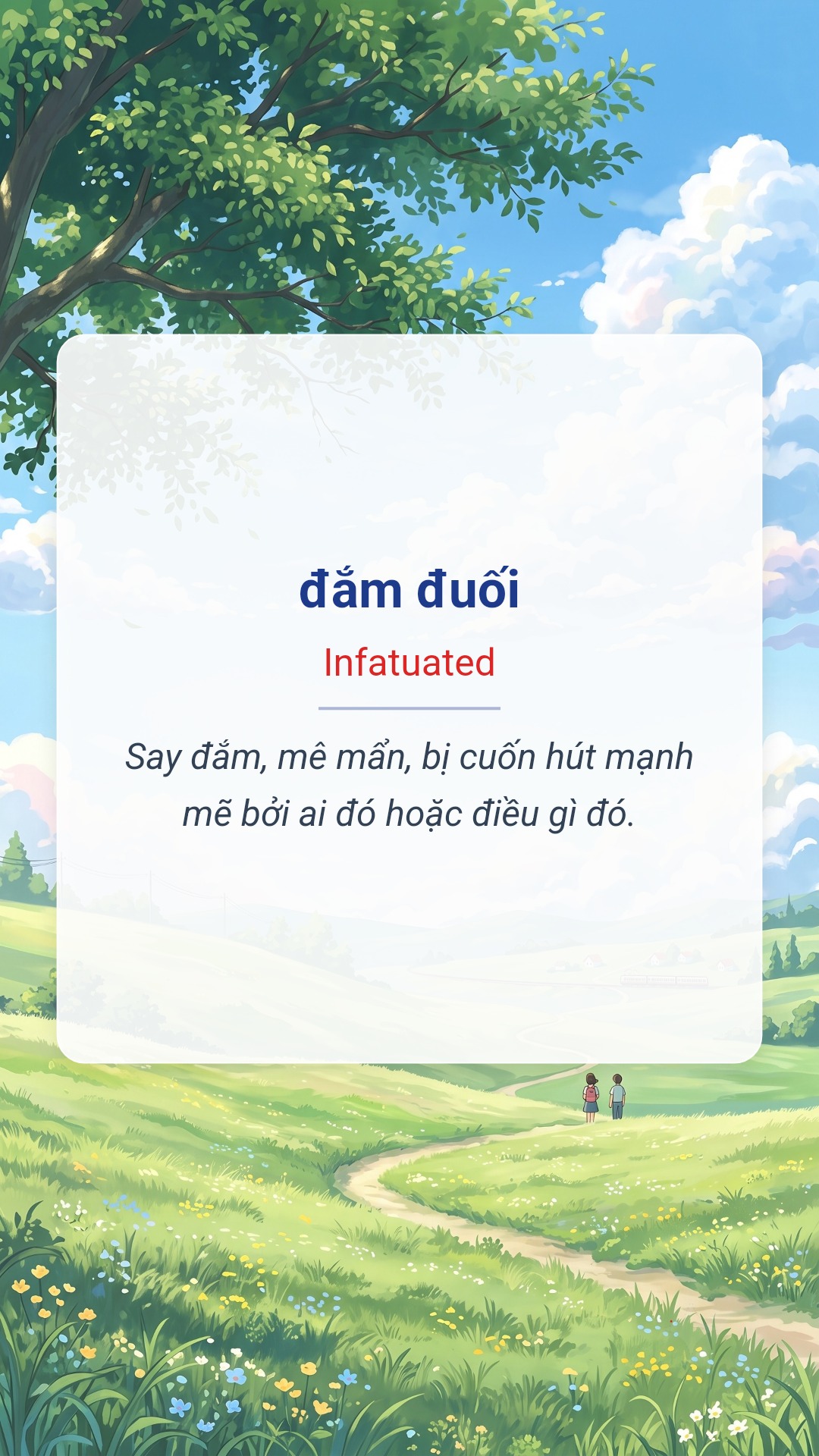 đắm đuối tiếng Anh là Infatuated Hình minh hoạ "đắm đuối" tiếng Anh là "Infatuated"