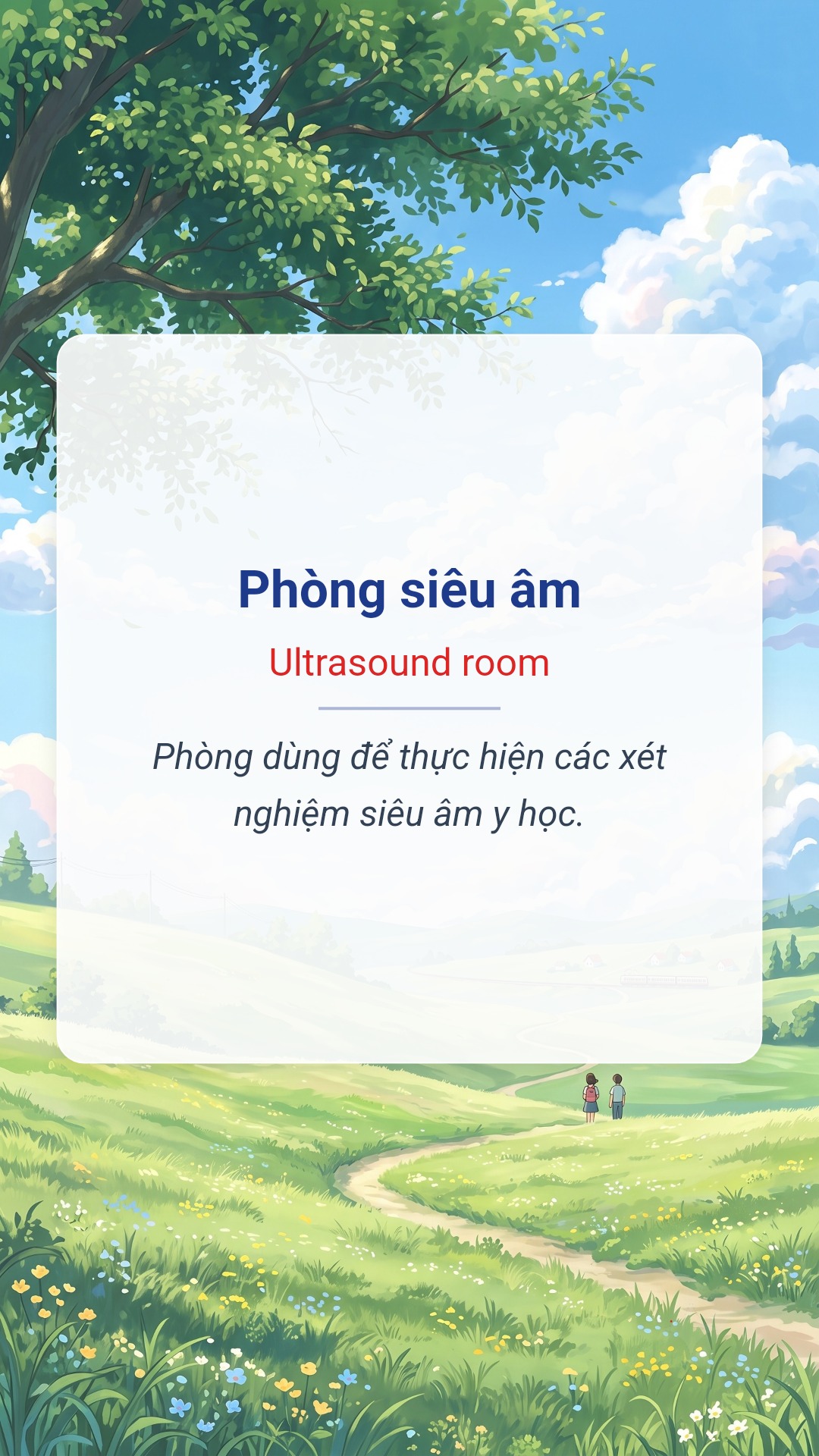 Phòng siêu âm tiếng Anh là Ultrasound room Hình minh hoạ "Phòng siêu âm" tiếng Anh là "Ultrasound room"
